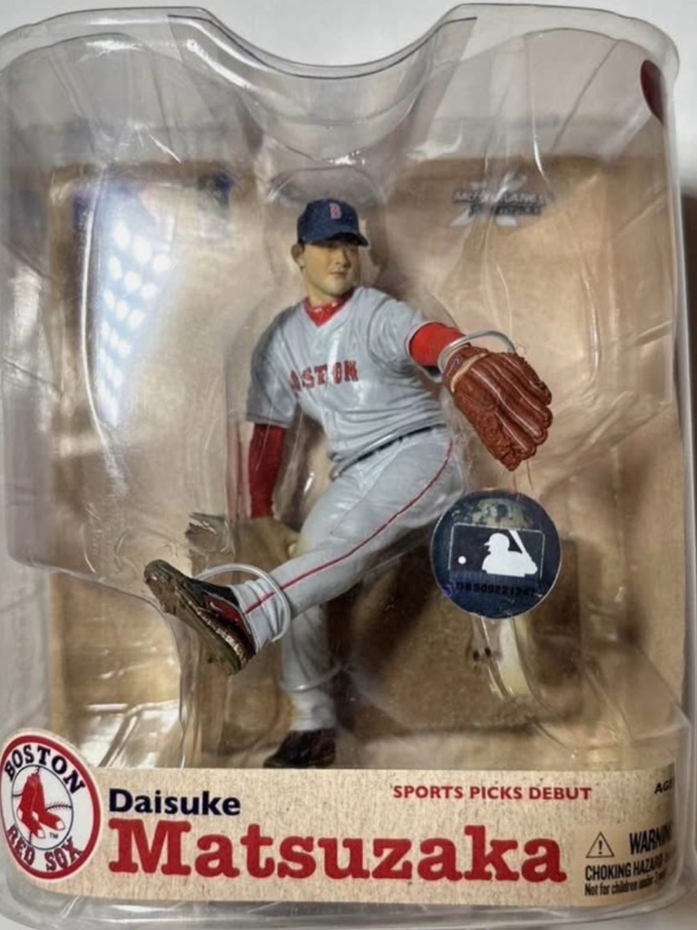 Daisuke Matsuzaka Boston Red Sox Pitcher Figurine - White & Red